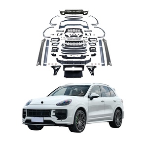 Kit de Parachoques Delantero para Cayenne Turbo GT 2015-2017, con Recortes para Faros Antiniebla, Nuevo, Instalación con Tornillos, Incluye Tornillos, Ajuste Universal 1 - Product Image 1