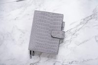 Étui en cuir pu pour étoilée B6, avec poche arrière, boucle de stylo et fentes de cartes