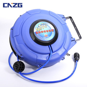 Carrete de Manguera Telescópico Automático con Manguera Trenzada de PU de 8*5, 15m-20m, Herramienta Neumática de Suspensión para Reparación y Detallado de Automóviles - Product Image 2