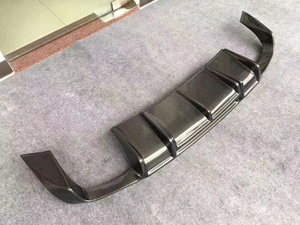 Audi A3 trang bị thêm nâng cấp RS3 khuếch tán phía sau với nhỏ tròn nhiệt độ cao khô sợi Carbon phía sau môi Kit - Product Image 3