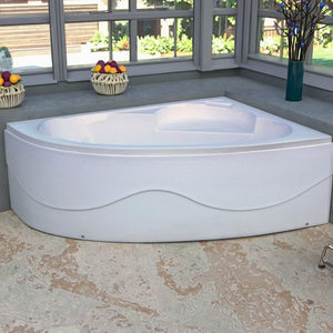 Cubierta de <span class=keywords><strong>Bañera</strong></span> Acrílica Ecológica de 1.5m para Instalación Empotrada, Ideal para Hoteles y Villas, Color Blanco Tradicional - Product Image 1