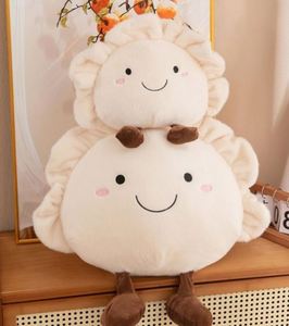 Almohada de Peluche Personalizada con Forma de Dumpling, Juguete de Peluche de Comida Divertida Relleno de Algodón PP, Suave para Abrazar, Regalo para Niños - Product Image 4