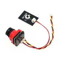 NOUVEAU Cmos 1/3 1800TVL Mini caméra FPV 2.1mm Objectif Puissance 5V-40V PAL/NTSC Avec OSD Interne Réglable pour RC FPV Racing Drone
