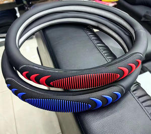 Fundas universales <span class=keywords><strong>de</strong></span> <span class=keywords><strong>cuero</strong></span> <span class=keywords><strong>para</strong></span> <span class=keywords><strong>volante</strong></span> <span class=keywords><strong>de</strong></span> <span class=keywords><strong>coche</strong></span> <span class=keywords><strong>de</strong></span> alta calidad, cubierta antideslizante <span class=keywords><strong>de</strong></span> fibra <span class=keywords><strong>de</strong></span> carbono <span class=keywords><strong>para</strong></span> <span class=keywords><strong>volante</strong></span>, cubierta <span class=keywords><strong>de</strong></span> dirección universal - Product Image 2