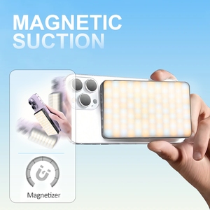Lampe à selfie rechargeable en plastique avec 72 LED, clip pour téléphone, 3 modes d'éclairage, température de couleur réglable, capacité de 1500 mAh, <span class=keywords><strong>Tiktok</strong></span> - Product Image 5