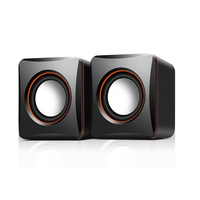 Komputer Desktop Laptop Mini Speaker Plastik 70x68x70mm LF-701