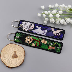 พวงกุญแจผ้าทอป้ายการ์ตูนเจ็ทพวงกุญแจอะนิเมะสำหรับติดพวงกุญแจรถจักรยานยนต์ - Product Image 4
