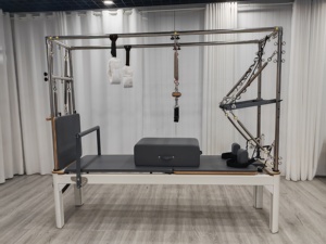 Convertisseur d'équipement de fitness, siège étendu, reconfigurateur de Pilates en aluminium pour aérobic aérien complet avec Cadillac - Product Image 3