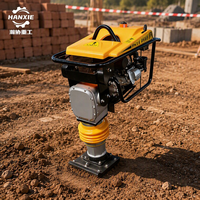Pilon compacteur thermique à essence pour la réparation routière, la construction et les terres agricoles