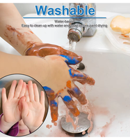 KHY-Kit de peinture acrylique fluide, 3 couleurs, pour enfant et adulte