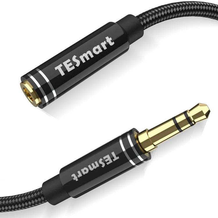 TESmart Professional 3-poliges rausch armes Lautsprecher anschluss kabel Audio mikrofon kabel 3M-Stecker-Buchse-Audio-und Video kabel
