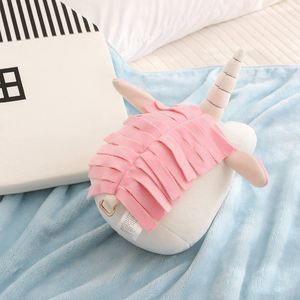 Esportazione nordica da parete con decorazione di animali imbottiti in design unicorno <span class=keywords><strong>elefante</strong></span> testa di cervo giocattoli di peluche per la <span class=keywords><strong>stanza</strong></span> della principessa - Product Image 3