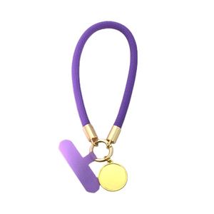 Lanière universelle de dragonne de téléphone portable Essentiels de voyage personnalisés avec charme de sublimation - Product Image 1