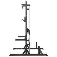 XOYOOU Équipement de fitness en acier, rack à squats réglable, machine Smith multifonctionnelle pour la musculation, unisexe