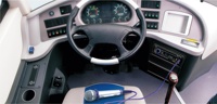 Lecteur multimédia DVD pour bus HD One Din DC12-24V, entrée MIC, radio, système audio, fente USB intégrée avec microphone