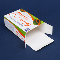 Cajas de Cartón Blancas Personalizadas para Empaque de Cosméticos (Rubor, Aceite Esencial) con Impresión Offset y Logotipo Personalizado