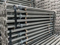 Étai télescopique réglable en acier galvanisé robuste pour coffrage, escalier et entrepôt