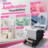 Nouvelle imprimante DTF HANYING haute précision entièrement automatique avec circulation d'encre blanche, garantie 1 an pour l'impression de vêtements