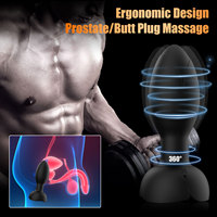 Vibromasseur anal rotatif vibrant avec application pour femmes, plug anal, masseur de prostate pour hommes, jouet sexuel vibrant pour adultes, vibromasseur anal pour couples