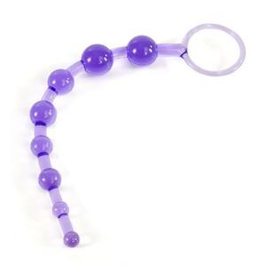 Günstige Großhandel Transparente Bunte PVC 10 Perlen Bälle Lange <span class=keywords><strong>Anal</strong></span> Perlen Spielzeug Butt Plug Schwanz Für Männer Frauen Sex - Product Image 6