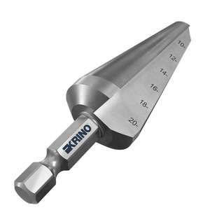 KRINO - 0121502 1/4 ''Brocas cónicas para tubos y chapas de metal-EAN 8014249376330 BROCAS OTRAS BROCAS - Product Image 4