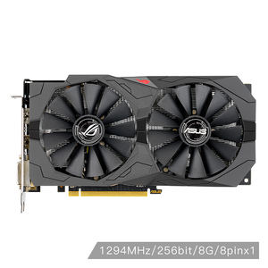 Tarjeta Gráfica para Juegos ASU'S STRIX RX580 2048SP 8G GAMING 1294MHz 256bit 8G GDDR5 <span class=keywords><strong>Radeon</strong></span> <span class=keywords><strong>RX</strong></span> <span class=keywords><strong>580</strong></span> 2048SP 8GB ROG STRIX GPU Usada - Product Image 2