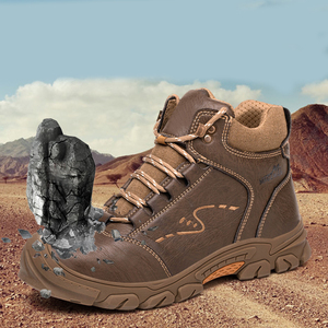<span class=keywords><strong>Scarpe</strong></span> <span class=keywords><strong>antinfortunistiche</strong></span> da uomo in stile sportivo ultraleggero traspirante con punta in acciaio Anti-perforazione Anti-sfondamento - Product Image 6