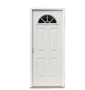 Fangda beaux escaliers intérieurs préfabriqués garde-corps portes en acier décoratives en fer forgé <span class=keywords><strong>porte</strong></span> d'entrée - Product Image 5