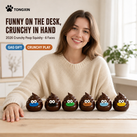 TONGXIN Nouveaux Jouets Squishy Kawaii, Squishy Viral, Squishy Croustillant, Squishy E-mo-ji, Squishy Crotte, Jouets Squishy Croustillants Virals