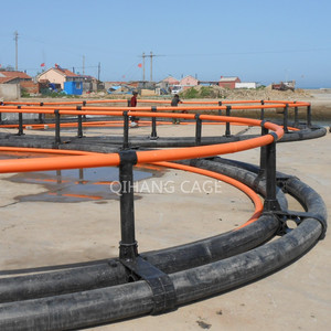 กรงดักปลา HDPE & PE/ไนลอนพร้อมอายุการใช้งาน15ปีสำหรับการเลี้ยงมิลค์ฟิชในทะเล - Product Image 3