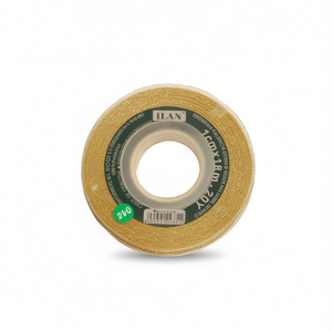 Nastro decorativo in nastro metallico dorato 1 cm x 18 m per lavori artigianali - Product Image 2