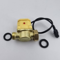 Interruptor de Flujo de Agua Ajustable de Aleación de Zinc con Rosca G1/2, 220V, Control Automático de Encendido/Apagado, Cable de Conexión, Bomba de Agua Doméstica