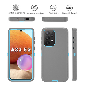 Funda Protectora para Teléfono Defender, Resistente a Impactos, TPU Suave + PC Rígido, para Samsung Galaxy A33 - Product Image 2