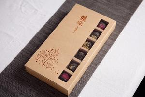 定制抽屉形食品级巧克力包装可回收甜点巧克力牛皮纸包装盒 - Product Image 2