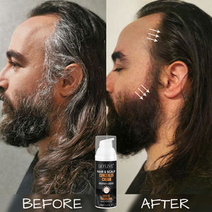 30ml di liquido temporaneo per tinture per capelli liquido per Saw Palmetto Unisex copertura istantanea radice dei capelli nero correttore liquido per capelli - Product Image 2