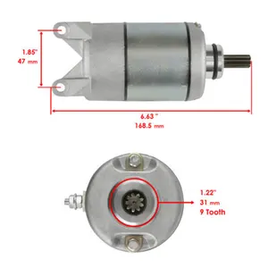 야마하 TTR250 TTR 250 4GY-81800-02-00 용 스타터 모터