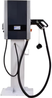 Station de recharge rapide murale et colonne pour véhicules électriques, avec protection anti-inversion de polarité, courant d'entrée 32A, compatible OCPP, vente en gros