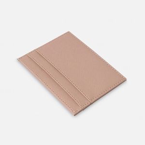 工場価格 スリム 上質 レザー カードホルダー 大人気 薄型 ID クレジットカード スリーブ PU サフィアーノレザー クレジットカード ホルダー - Product Image 5