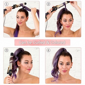 Extensiones de Cabello Humano Remy Brasileño de Cola de Caballo Larga con Clip, de Venta Caliente, Marrón Rubio Virgen con Cutícula, para Envolver alrededor - Product Image 4