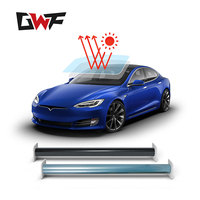 Film Kaca Mobil Nano Keramik Karbon GWF Kualitas Terbaik Ultra HD 1.52*30M Tahan Panas Pelindung Privasi