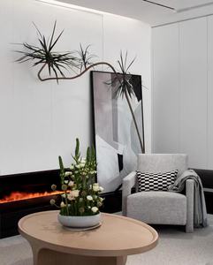 Chimenea de Vapor Eléctrica 3D con efecto de llama de vapor, Panel plano de 800/1000/1200/1500/1800mm - Product Image 4