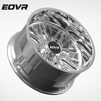 Jantes en alliage d'aluminium EVOR Custom 24x14 24x12 26x14 26x16 6x5.5 8x6.5 6x135 8x170 Deep Dish Forgées pour Camions