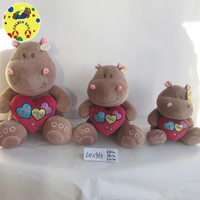 Ours en peluche doux et moelleux « Je t'aime » décoré d'un cœur rouge, adorable jouet en peluche, cadeau romantique pour la Saint-Valentin