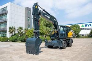 Excavatrice sur pneus Hyundai HW210, moteur Cummins, haute efficacité opérationnelle, capacité de la benne de 1 m³, moteur/pompe/engrenage, origine Corée - Product Image 2