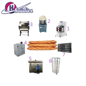 1000 pcs Baguette brot, der maschine bäckerei maschine preis für komplette set