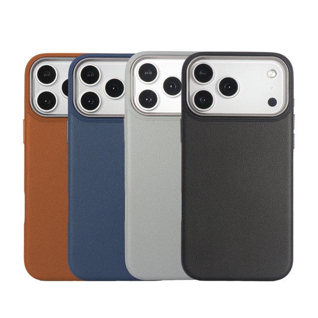 Wholesale New Products PU Leather Phone Case Luxury Shockproof Phone Case Compatible for iPhone 17 case