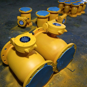 Válvula de Bola Manual de Alto Flujo de Gas Tkfm con Brida de Agua, Totalmente Soldada, con Manija, OEM, Acero al Carbono - Product Image 5