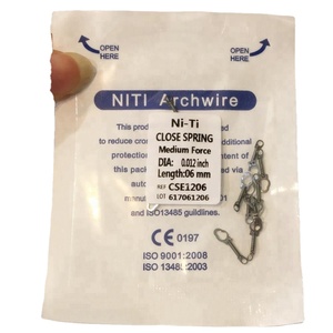 Accessori dentali caldi <span class=keywords><strong>unit</strong></span>à Niti molle mediche elicoidali a molla aperta e chiusa - Product Image 1