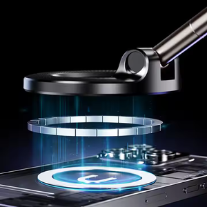 Supporto <span class=keywords><strong>per</strong></span> Telefono da Auto di Alta Qualità K007 Girevole a 360° Vivavoce con <span class=keywords><strong>Braccio</strong></span> Estensibile a Ventosa Magnetica e a Vuoto - Product Image 2