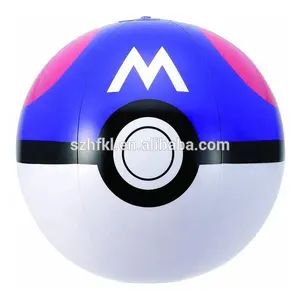 China leverancier fabrikant opblaasbare pokemon pokeball